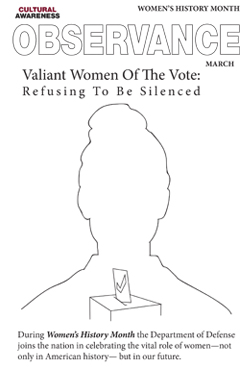 Image of 2021 Women's History Month Activity Book 
